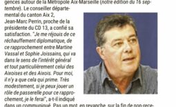 Rapprochement entre le Maire d’Aix et Martine Vassal